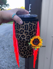 MIX* sent randomly fringe 30oz koozies *all cow