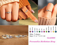 (* Birthstone rings (preorder will arrive the mid feb)