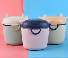 Cow Formula Containers sent at random pink/purple & cream