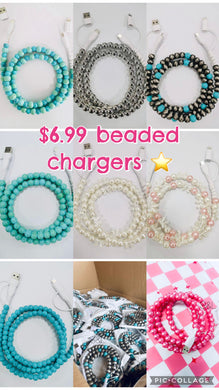 $6.99 mystery beaded chargers
