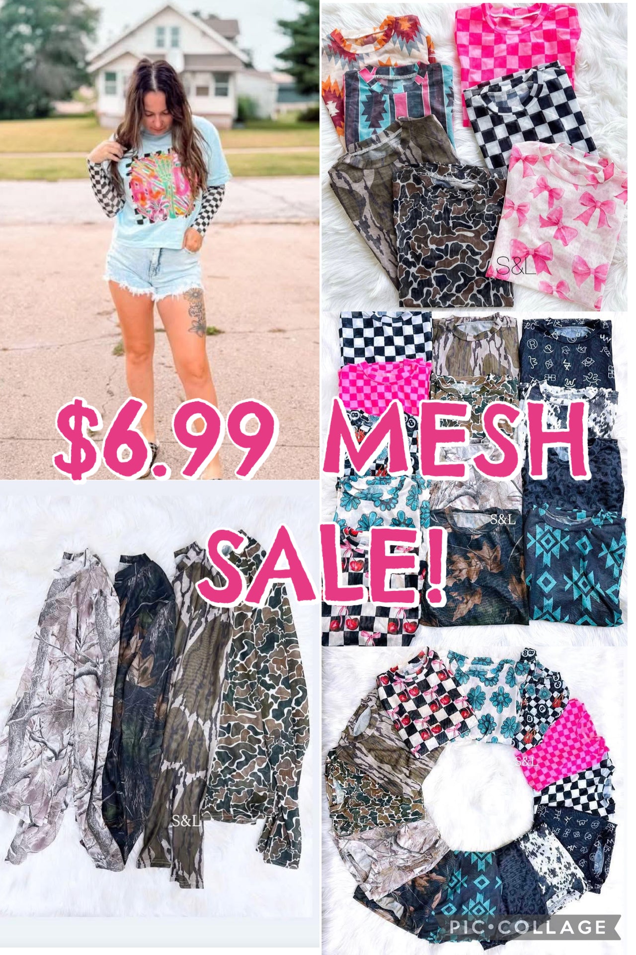 Sent at random mesh tops * ONLY 2X and 3X*