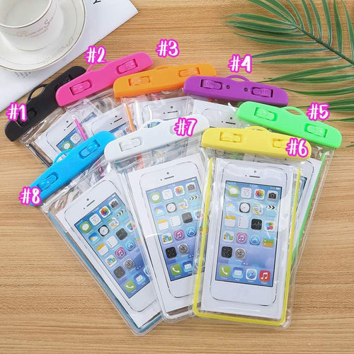 PVC Mobile Phone Waterproof Bag end of June arrival - buy 20+ they are $1